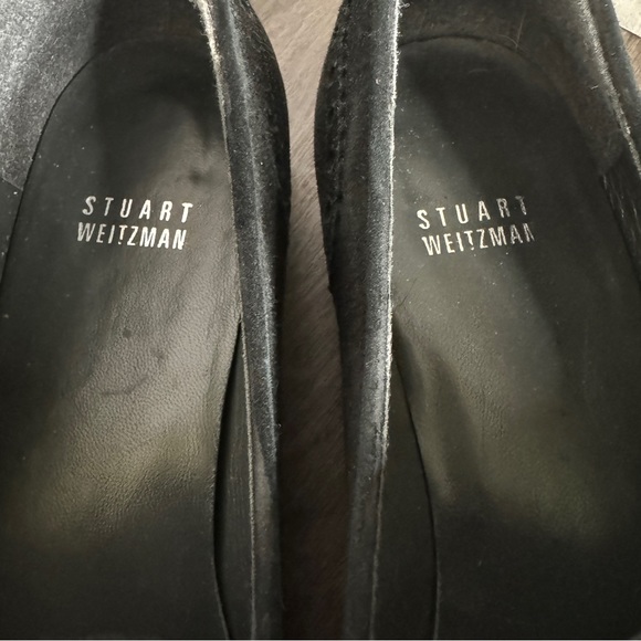 Stuart Weitzman Guything Tassel Loafers Black size 9.5 - Picture 6 of 9